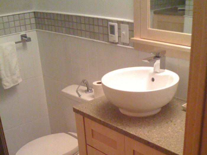 Bathroom after